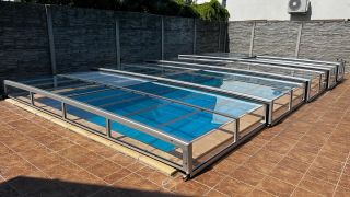 Dokonalost je v jednoduchosti 😎. #prekrytiebazenu #lucas #predlztesileto #prekrytiebazenov